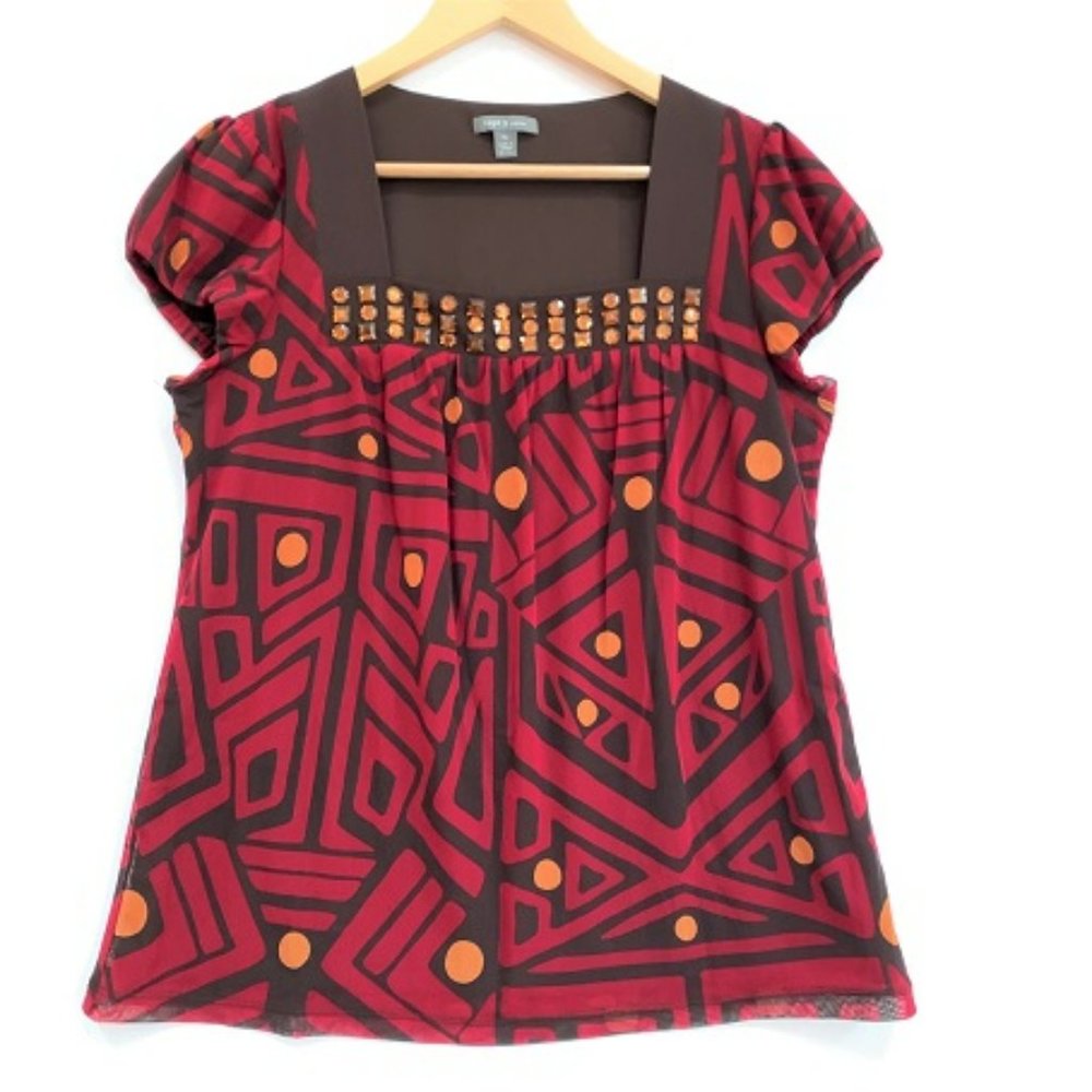 Apt 9 embellished top
